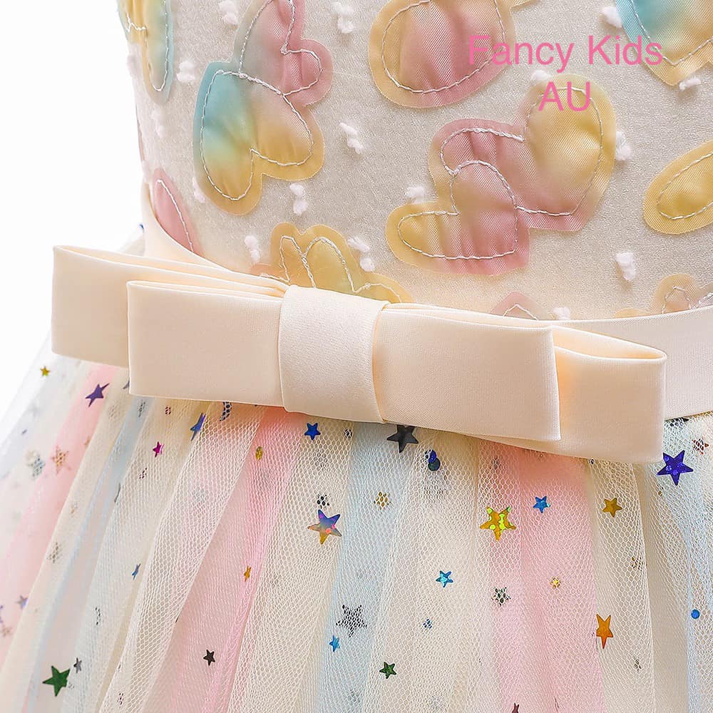 Ivory colour Star dress