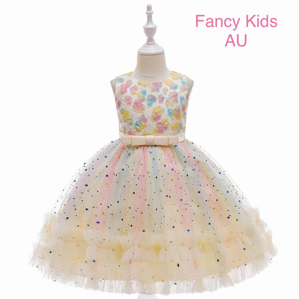 Ivory colour Star dress