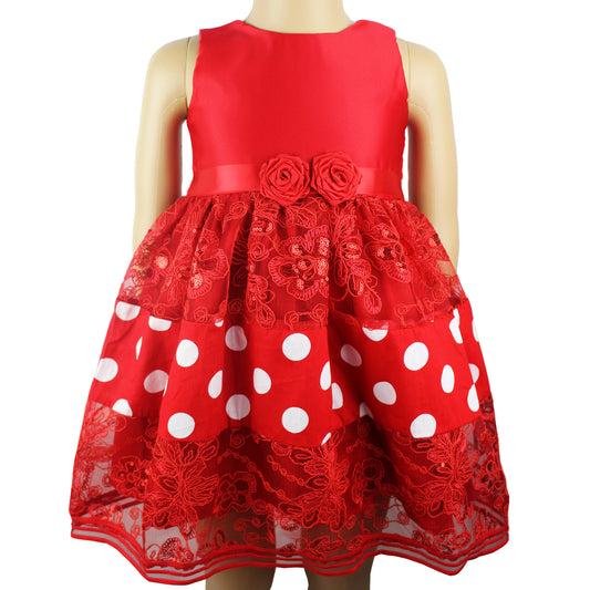 Red and white Christmas dress - V&US