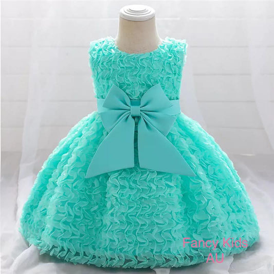 Petal dress - Sea green colour