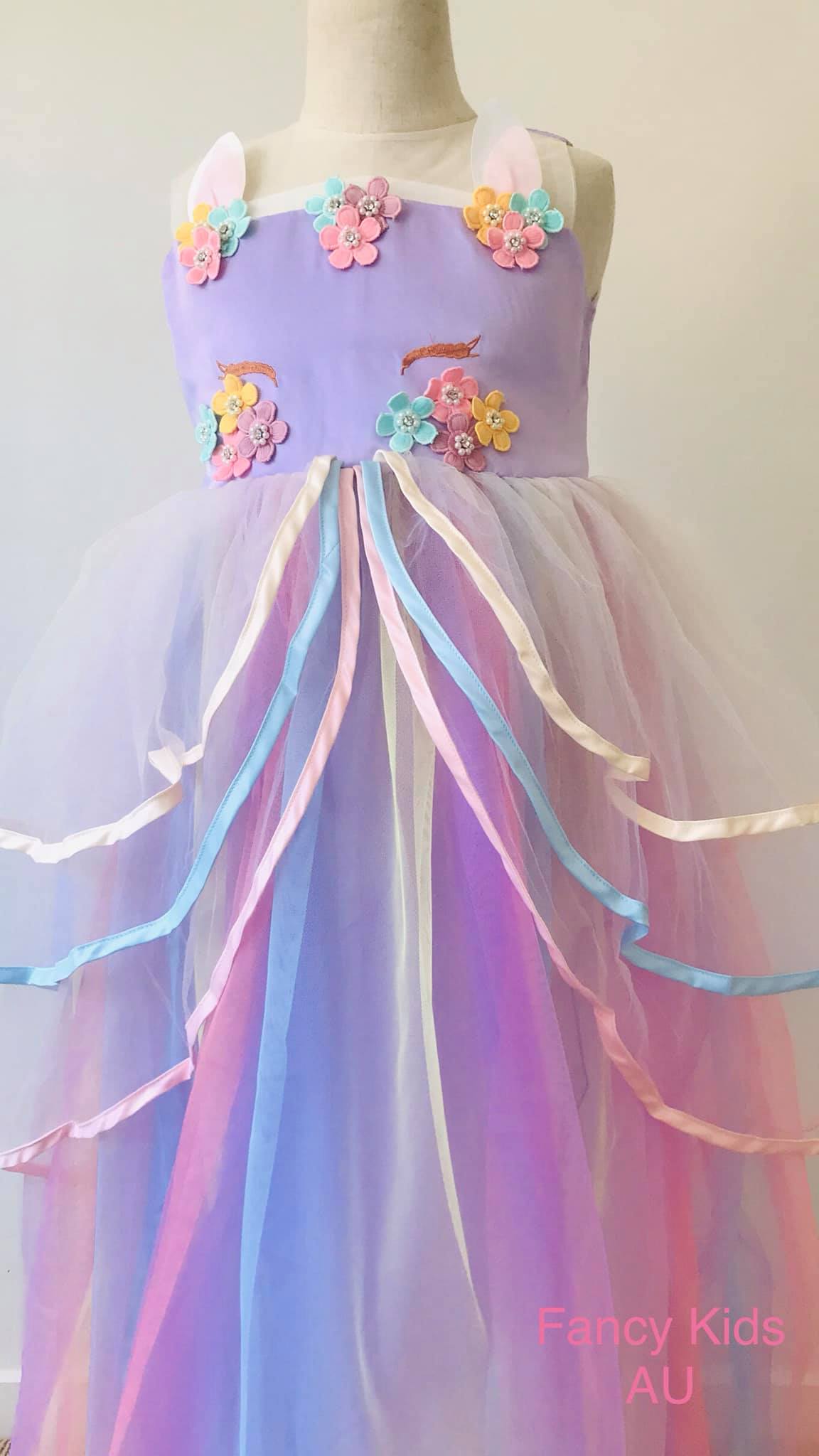 Unicorn long dress